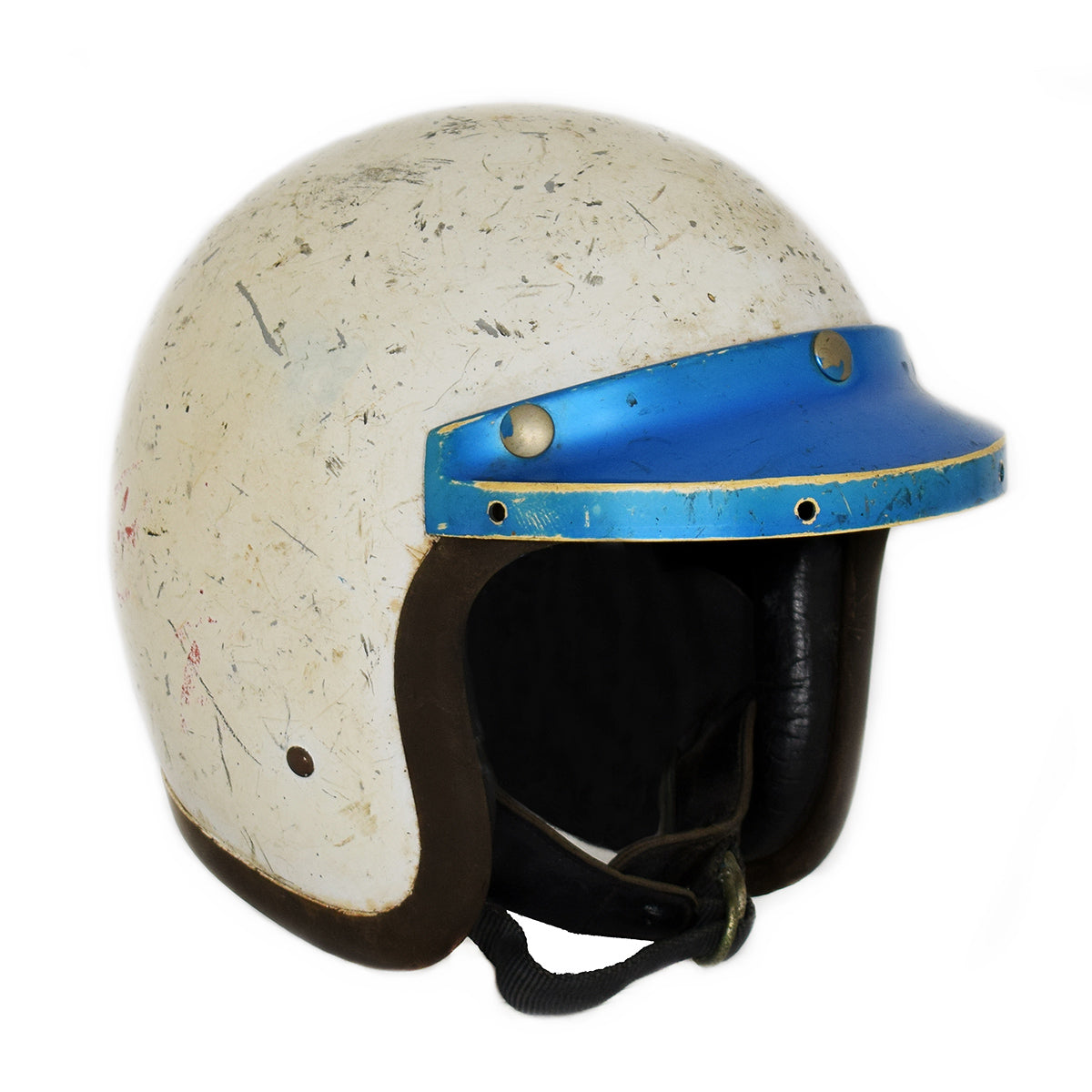 1967-68 Bill Puterbaugh Race Used Helmet