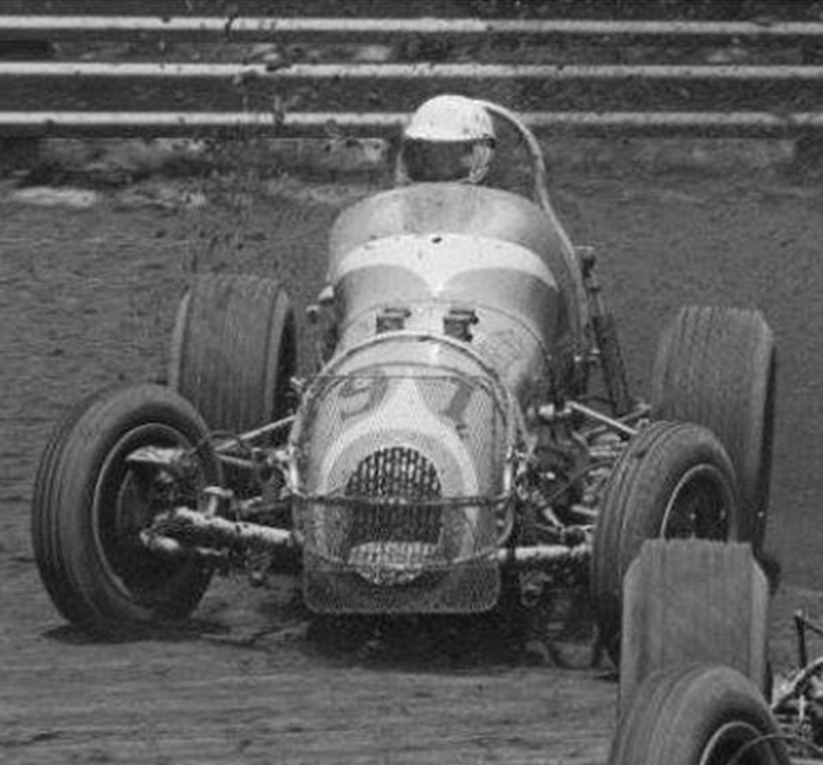 1967-68 Bill Puterbaugh Race Used Helmet