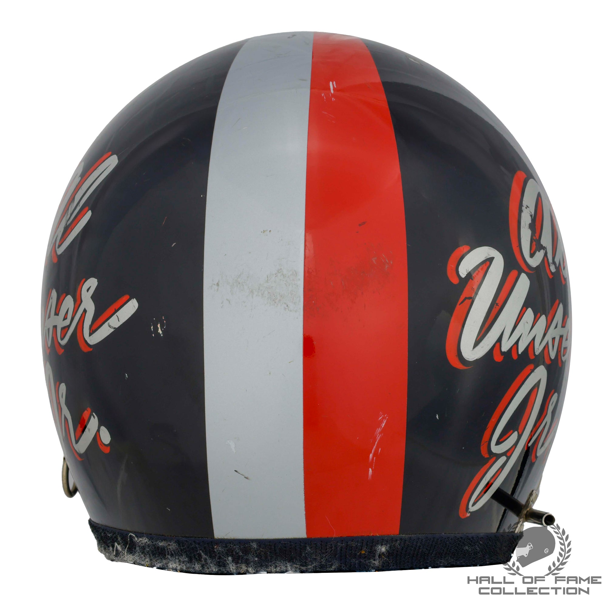 1984 Al Unser Jr. Signed Race Used Galles Racing Simpson Bandit IndyCar Helmet