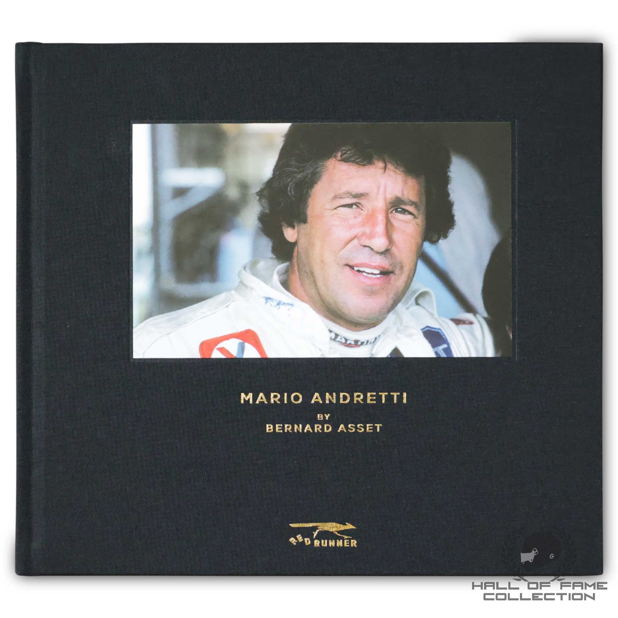 Mario Andretti Signed Limited Edition Bernard Asset Collectable Coffee Table Book