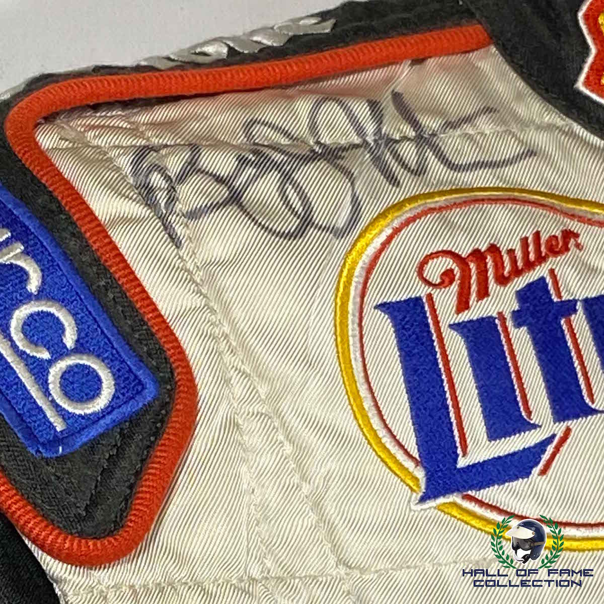 1999 Bryan Herta Signed Laguna Seca Race Used Team Rahal IndyCar Suit