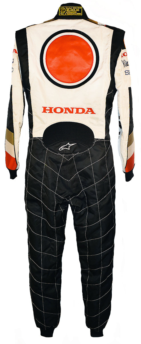 2005 Jenson Button BAR Race Worn Suit