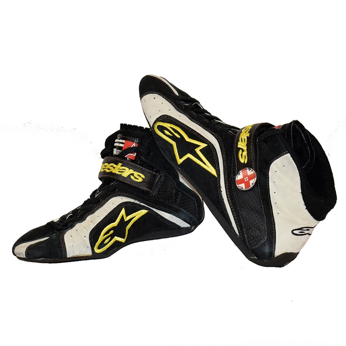 2009 Jenson Button Brawn Racing Bahrain Race Winning Boots