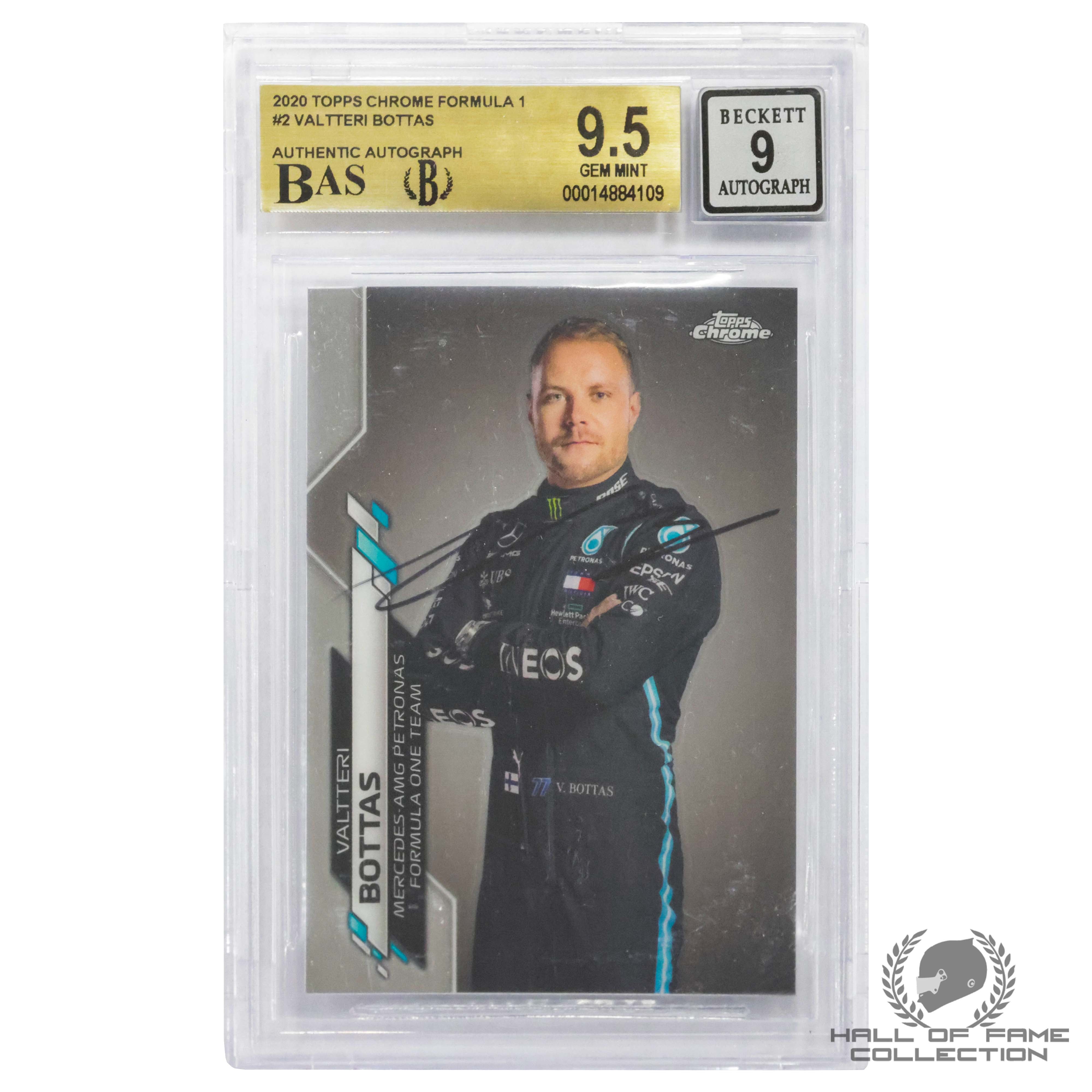 2020 Topps Chrome Formula 1 In-person Autograph Card Colleciton