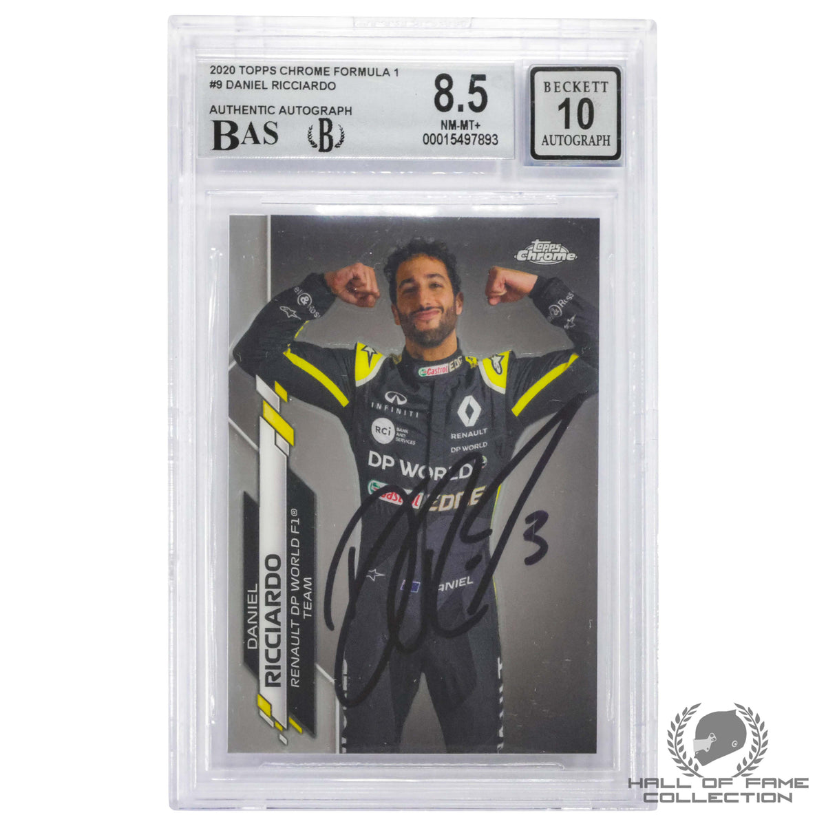 2020 Topps Chrome Formula 1 In-person Autograph Card Colleciton