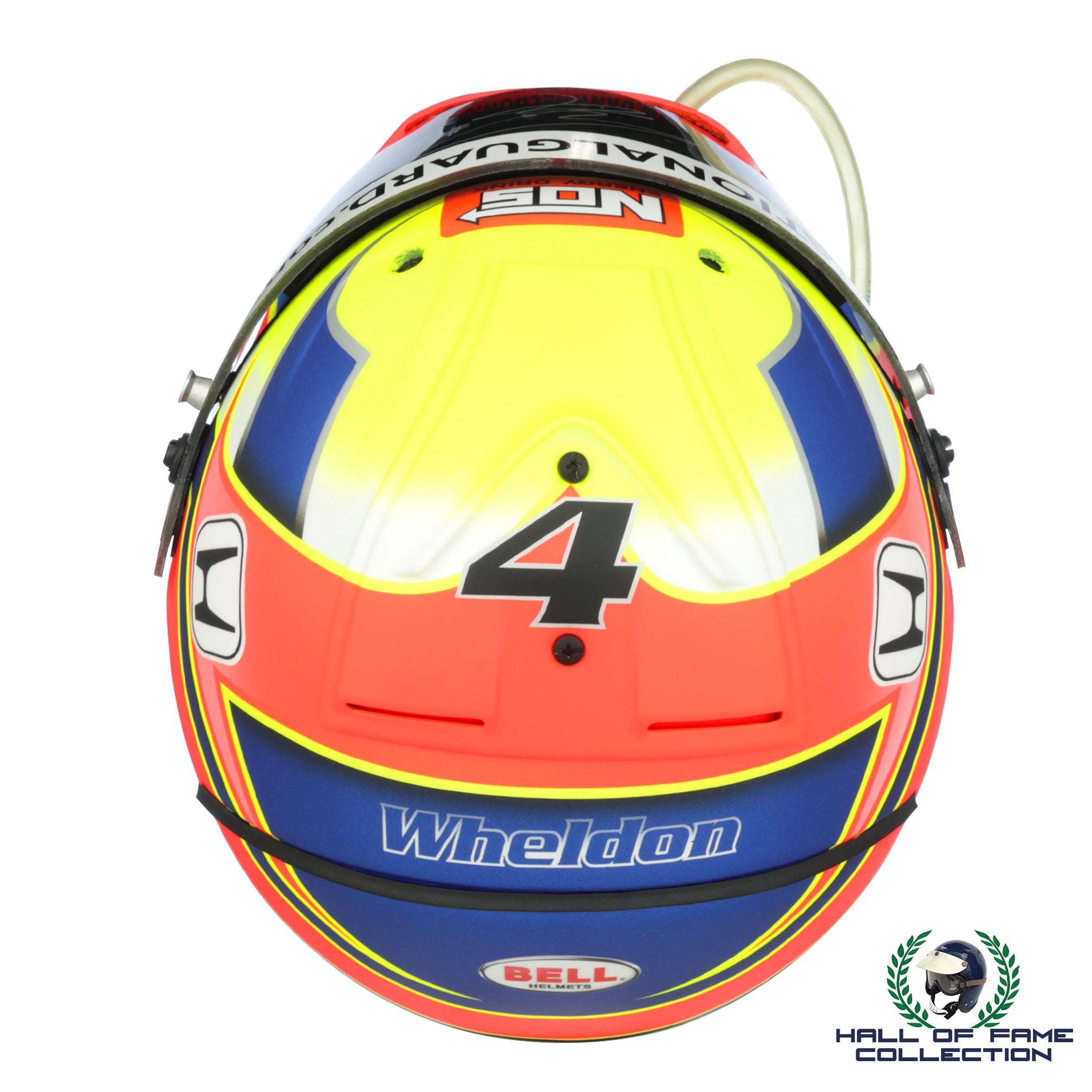 2009 Dan Wheldon Replica Bell Helmet With Signed Race Worn Visor