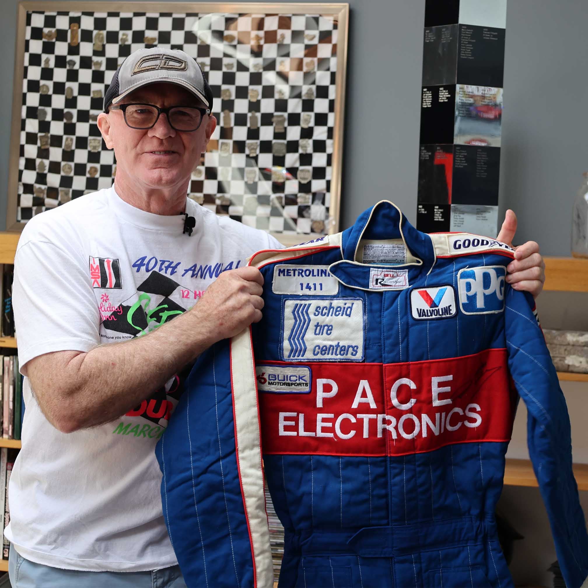 1987 Derek Daly Signed Indy 500 Race Used IndyCar Suit