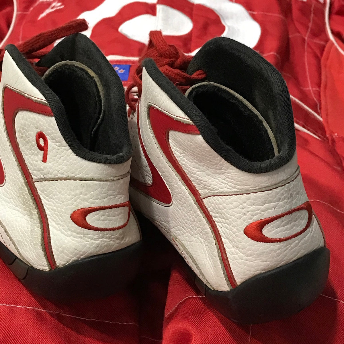 2012 Scott Dixon Signed Race Worn Chip Ganassi Racing IndyCar Boots