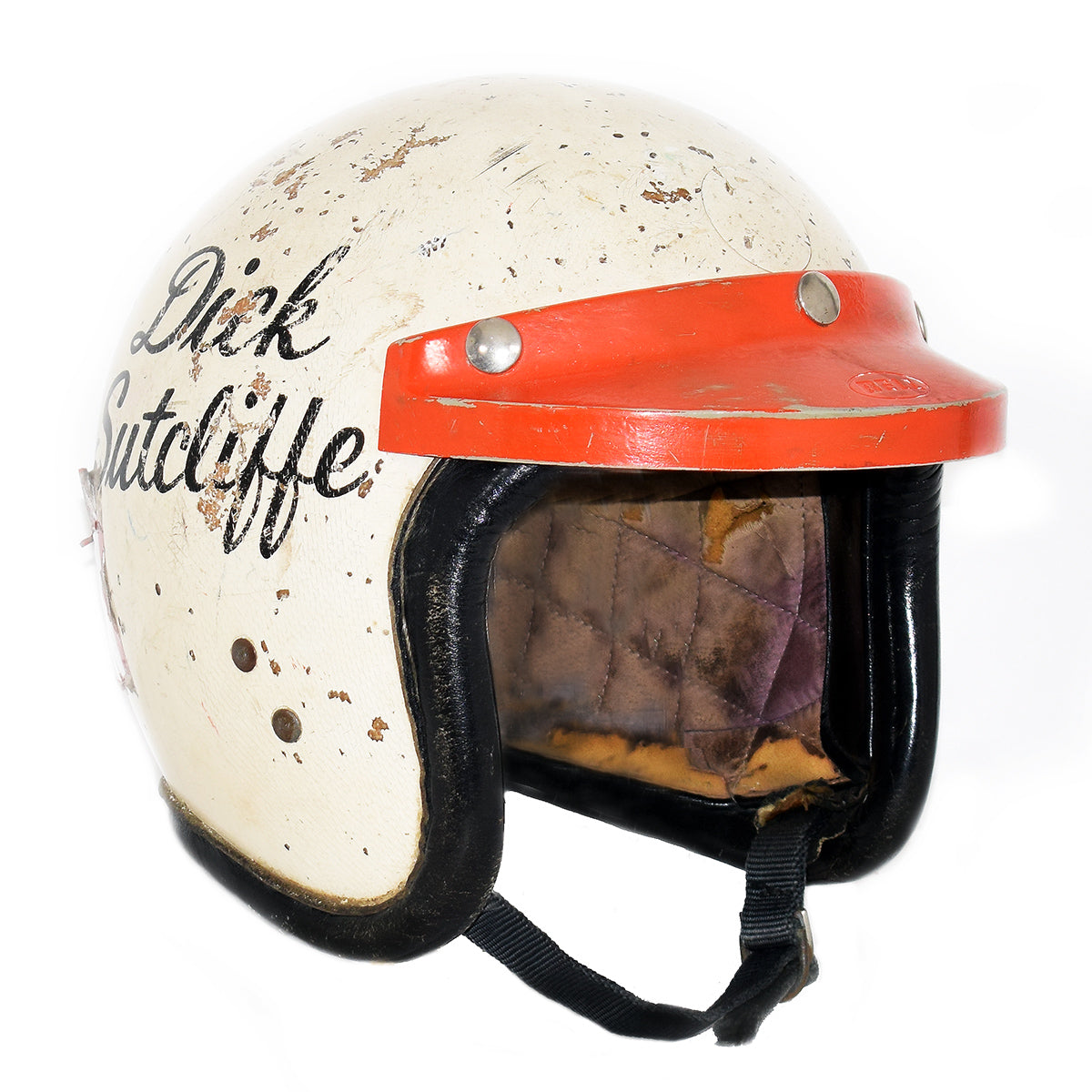 1960's Dick Sutcliffe Race Used Sprint Car Helmet