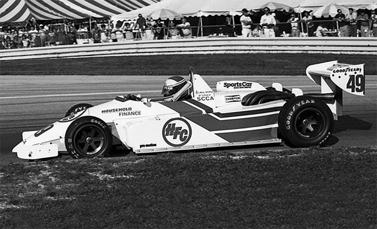 1987 Calvin Fish Formula Atlantic Champion Race Used Helmet