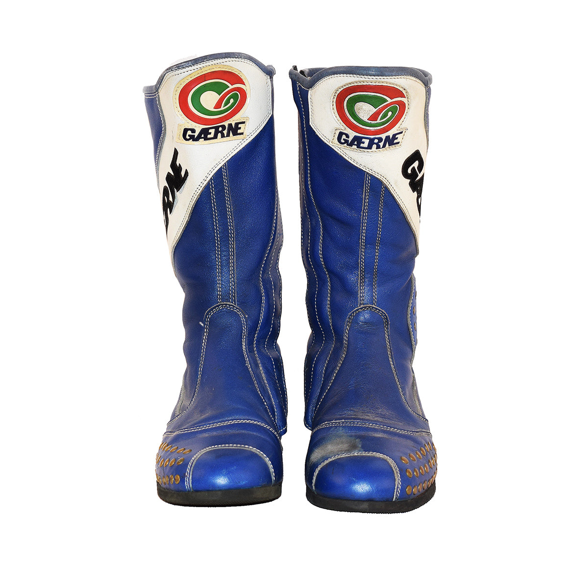 1986 Wayne Gardner 500cc / MotoGp Race Used Rothmans Honda Boots