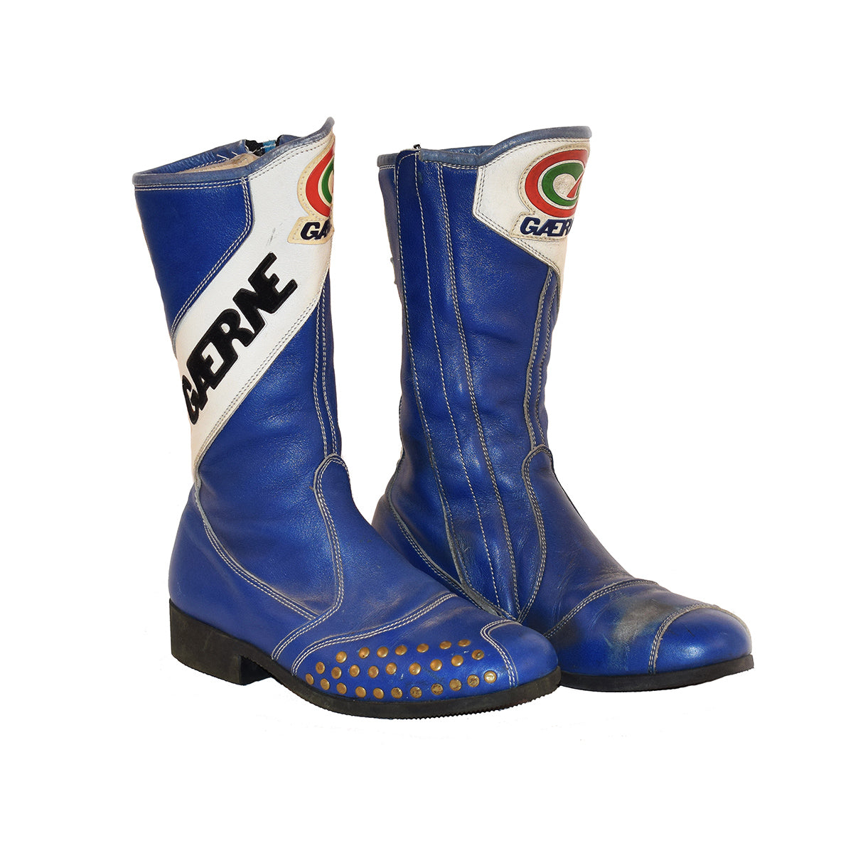 1986 Wayne Gardner 500cc / MotoGp Race Used Rothmans Honda Boots