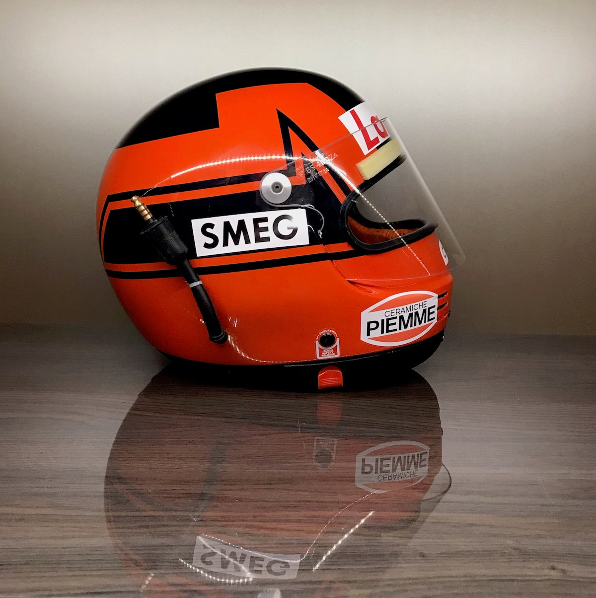 1981 Gilles Villeneuve Scuderia Ferrari Replica GPA F1 Helmet