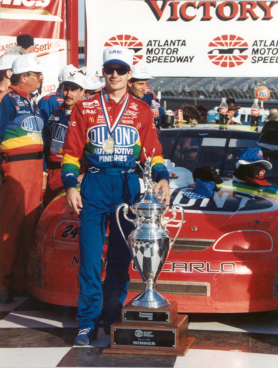 1995 Jeff Gordon Atlanta Purolator 500 Race Win Trophy