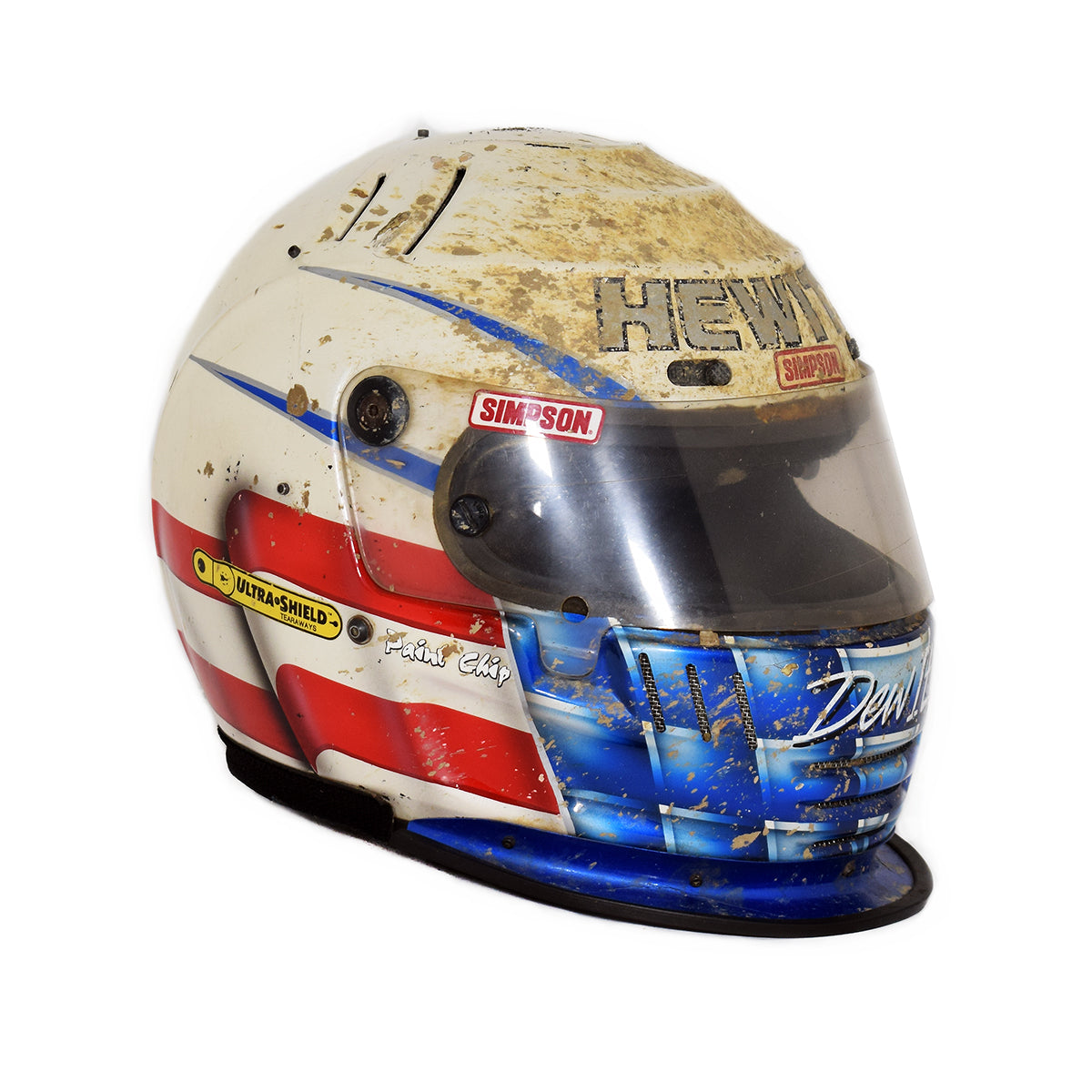 1998 Jack Hewitt USAC Four Crown Nationals Race Winning Eldora Helmet