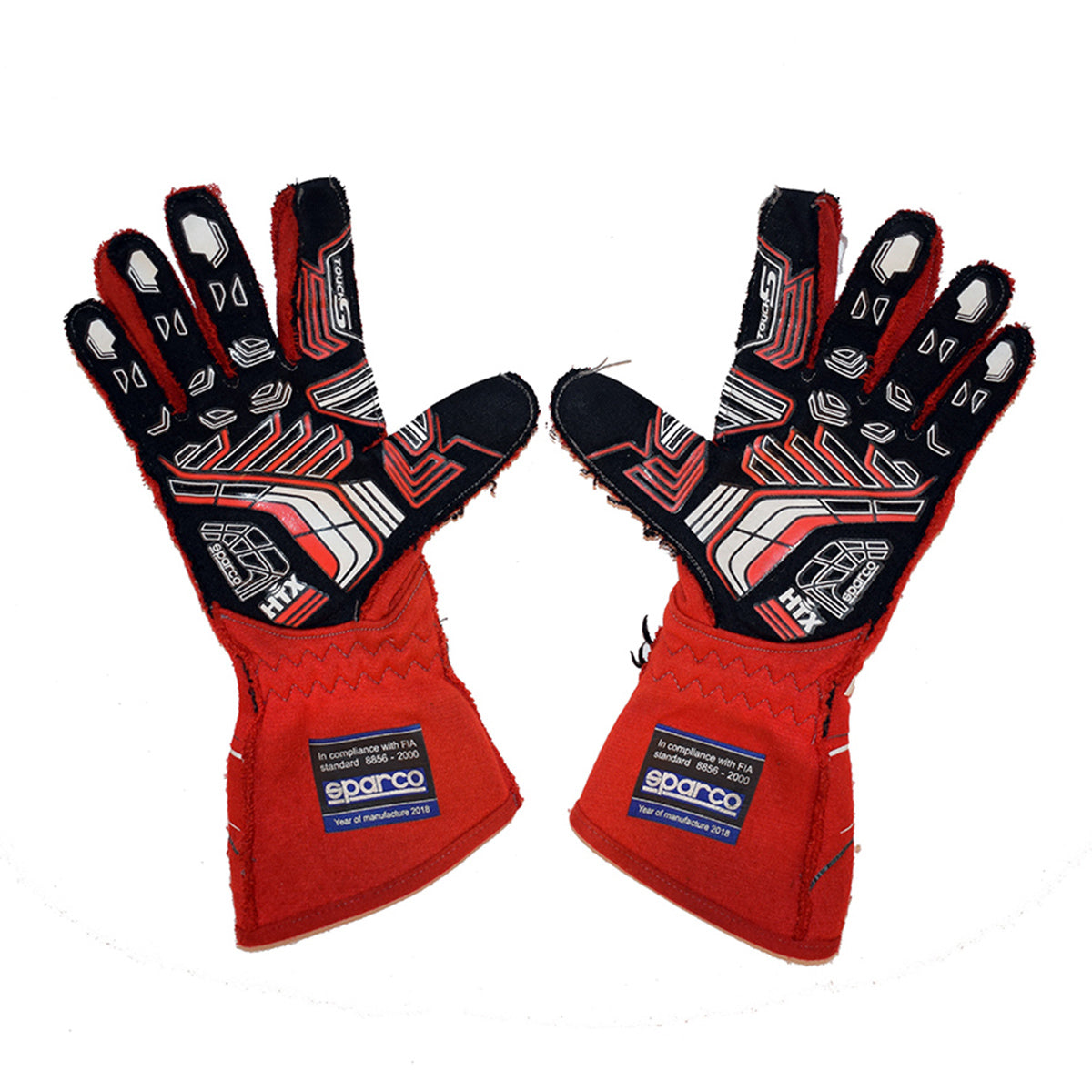 2018 James Hinchcliffe Race Worn IndyCar Gloves