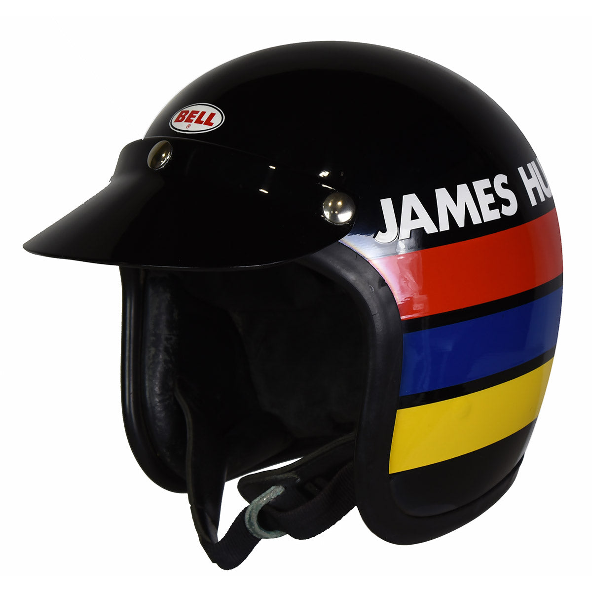 1970 James Hunt Race Worn Formula 3/British Saloon Car Championship Helmet