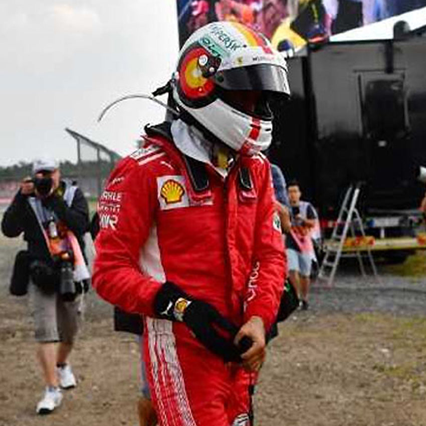 vettel handschuhe 2018 Sebastian Vettel Signed Race Worn Ferrari Formula 1 Gloves