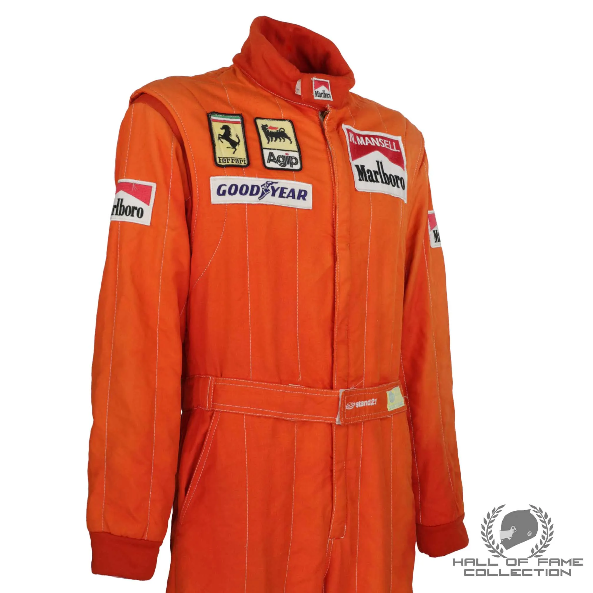 1989 Nigel Mansell Race Used Scuderia Ferrari F1 Suit