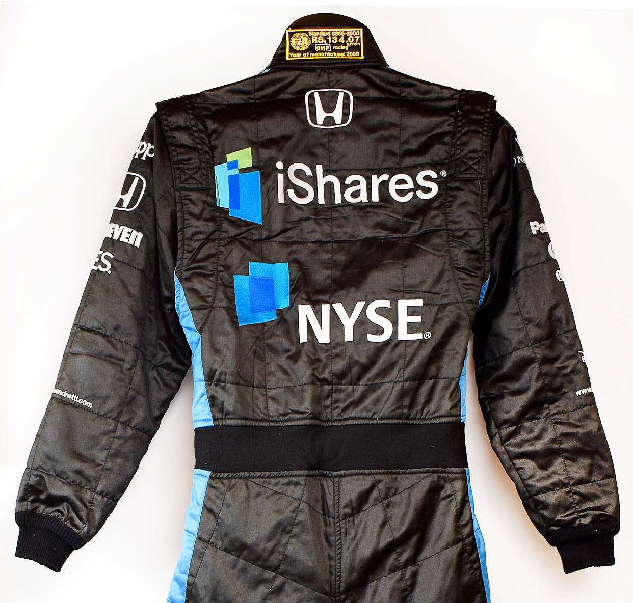 2009 Marco Andretti Signed Toronto Indy iShares Race Worn IndyCar Suit