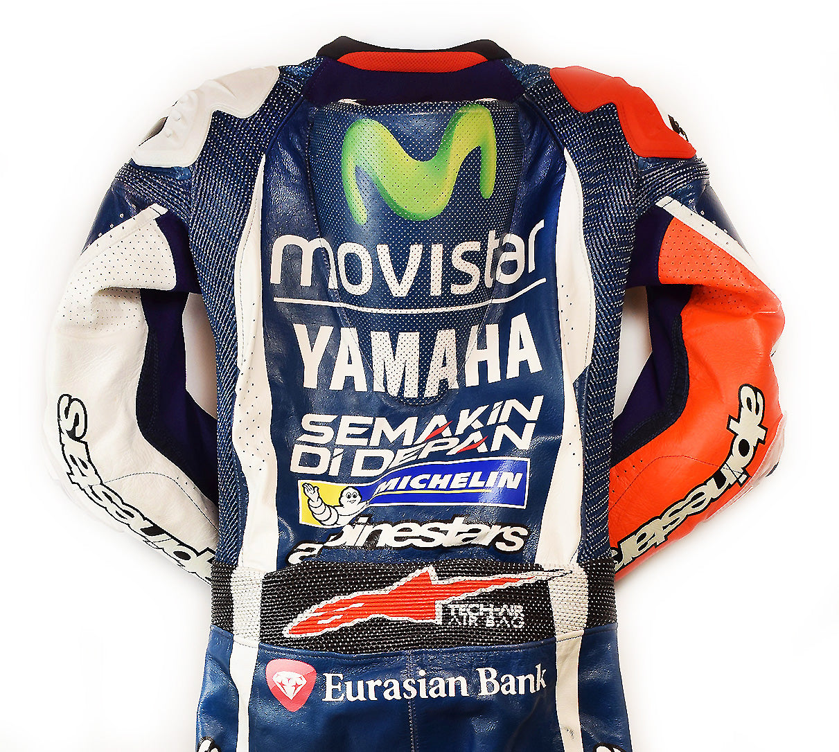 2016 Jorge Lorenzo Race Used Movistar Yamaha MotoGP Leathers - Now Signed!