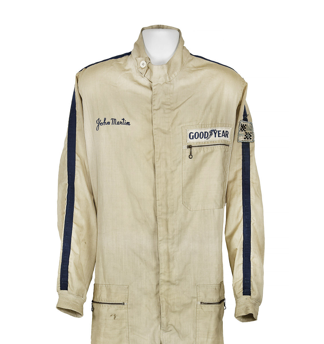 1970 John Martin Race Worn USAC IndyCar suit