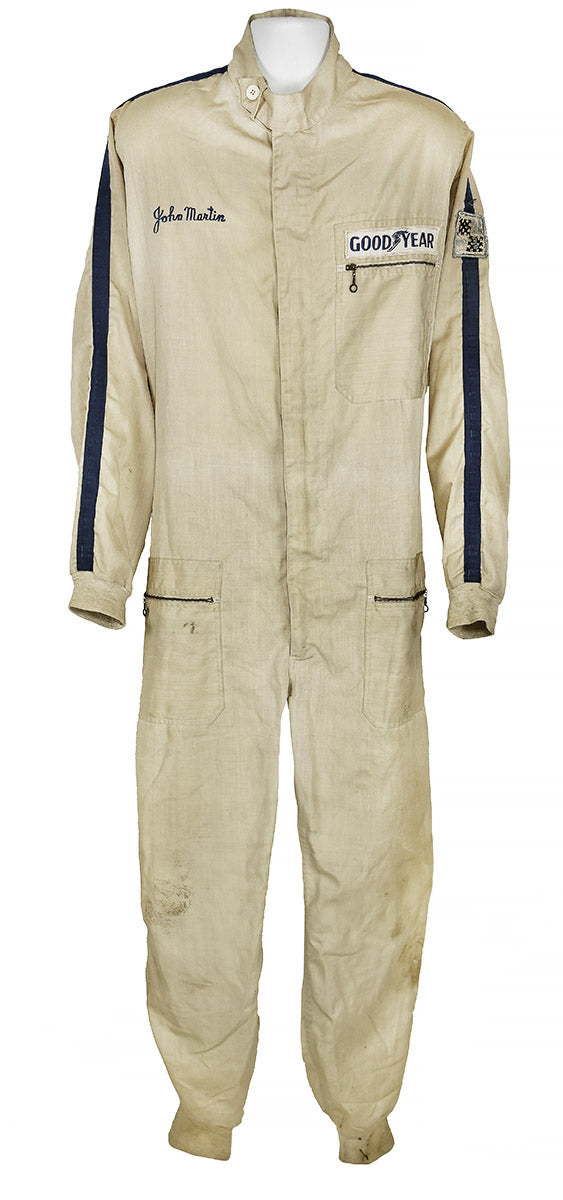 1970 John Martin Race Worn USAC IndyCar suit