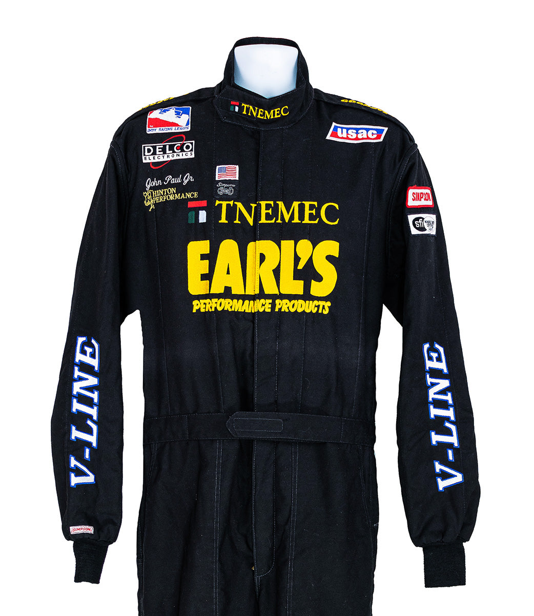 1996 John Paul Jr. PDM Racing IRL IndyCar Race Used Suit