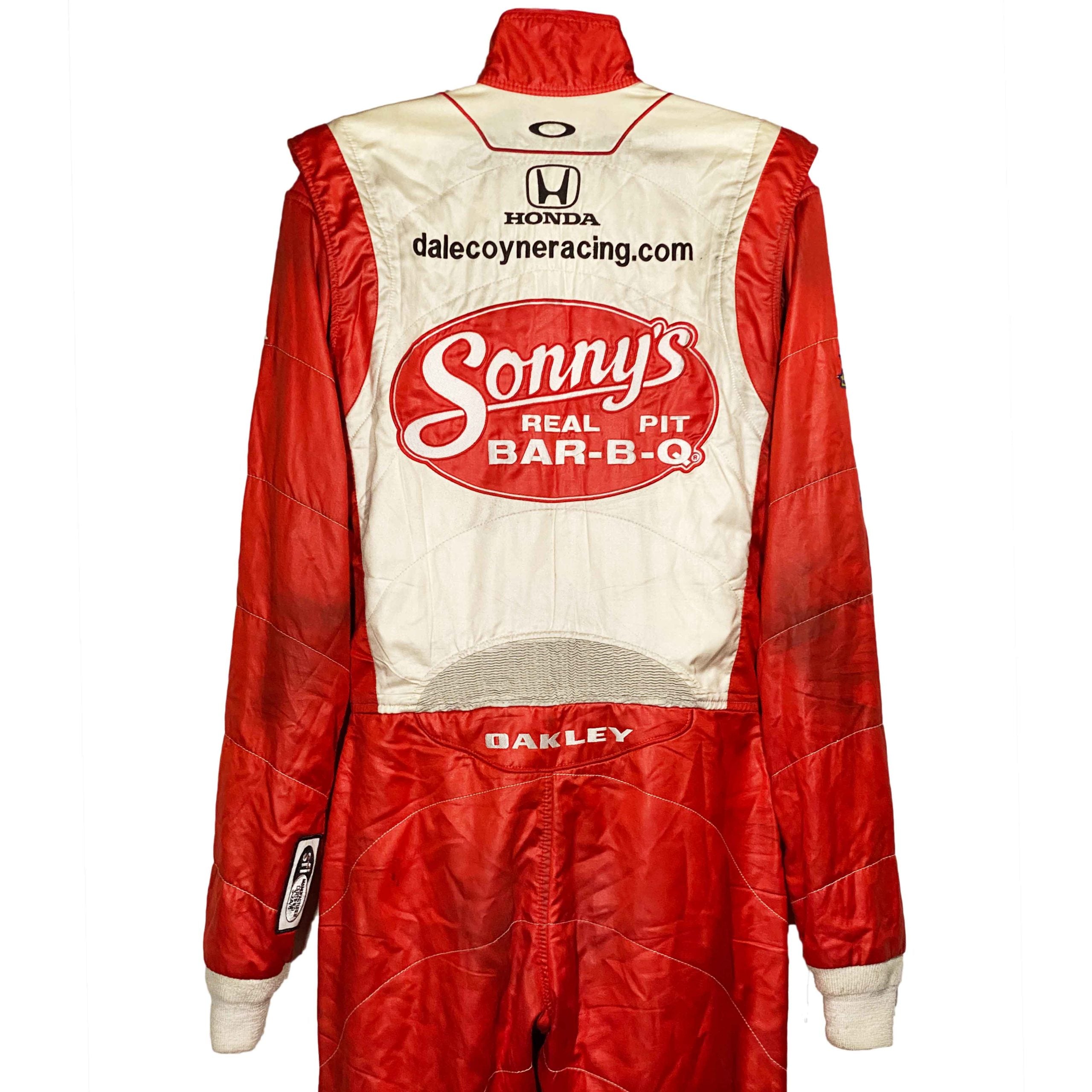 2012 Justin Wilson Race Used Dale Coyne Racing IndyCar Suit