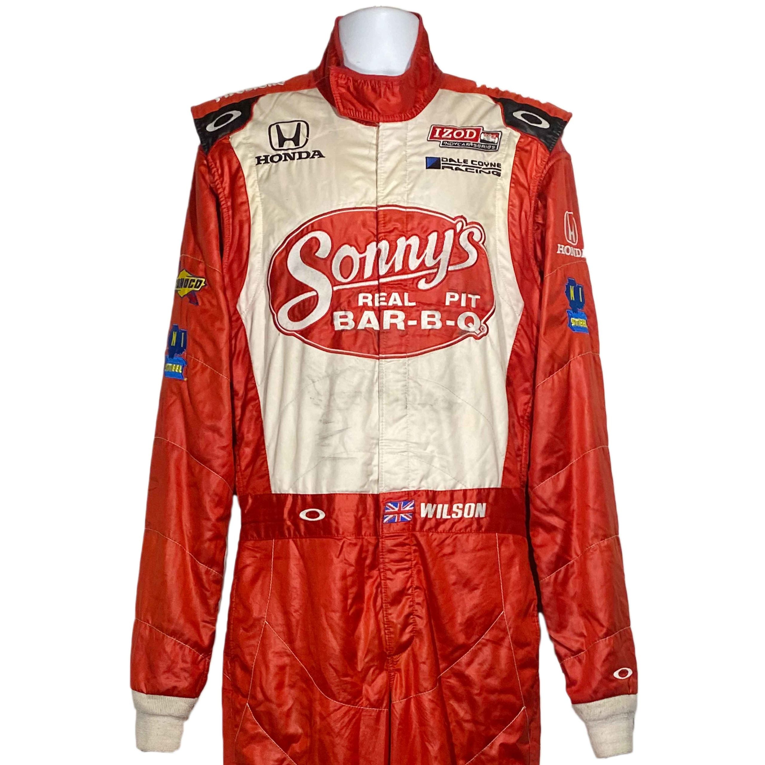 2012 Justin Wilson Race Used Dale Coyne Racing IndyCar Suit