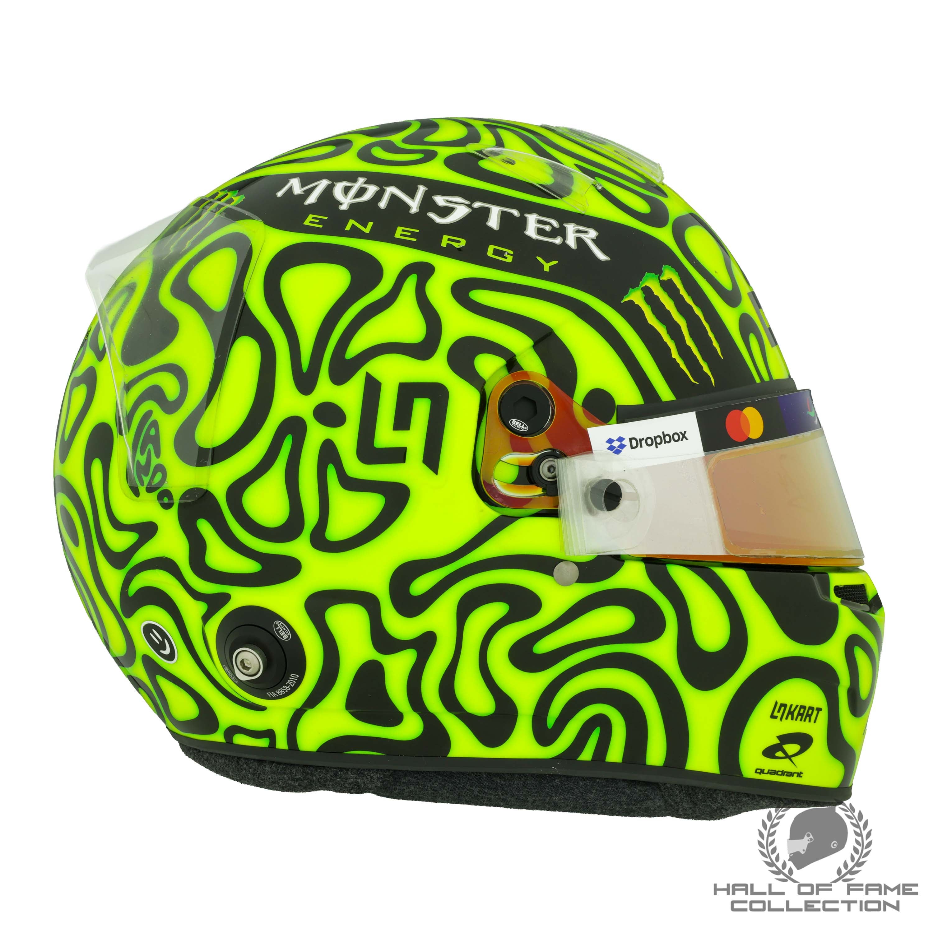 2025 Lando Norris Signed World Championship Season Used McLaren F1 Helmet