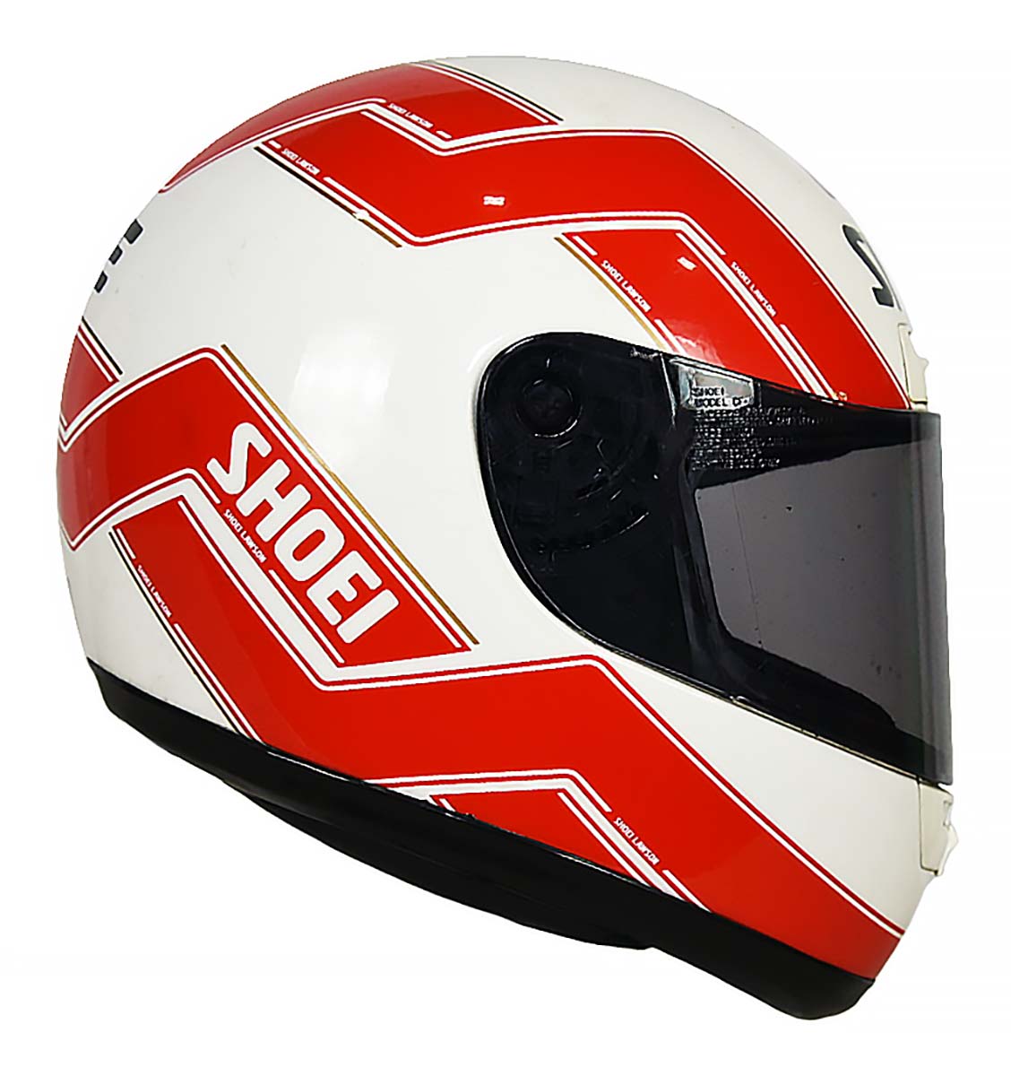 1991 Eddie Lawson Signed Cagiva Corse MotoGP Race Worn Helmet