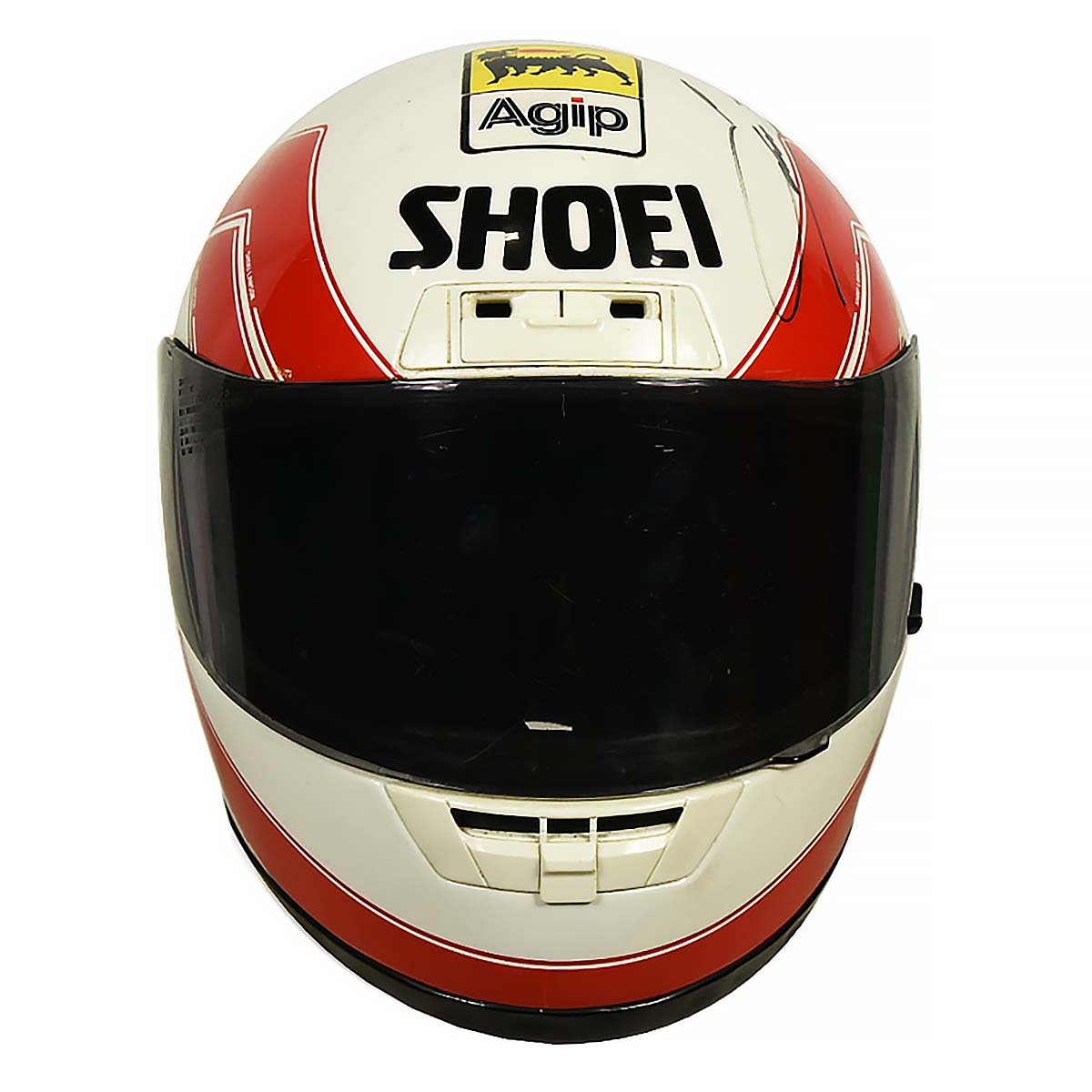 1991 Eddie Lawson Signed Cagiva Corse MotoGP Race Worn Helmet