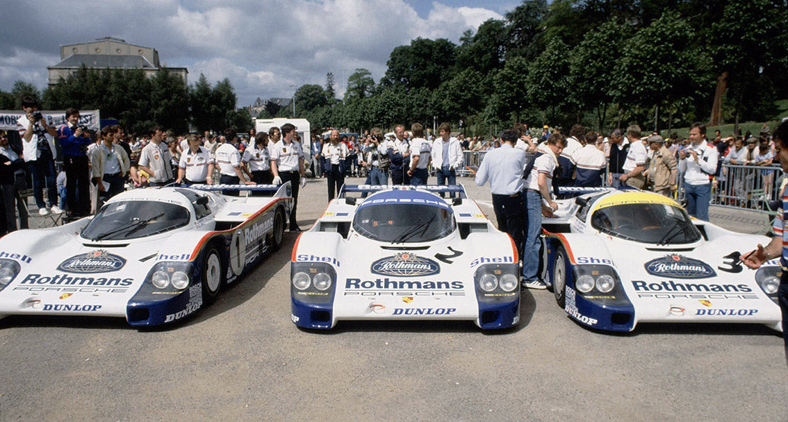 1982/87 Rothmans Porsche 'Stuttgart Shield' Le Mans Pit Crew Shirt