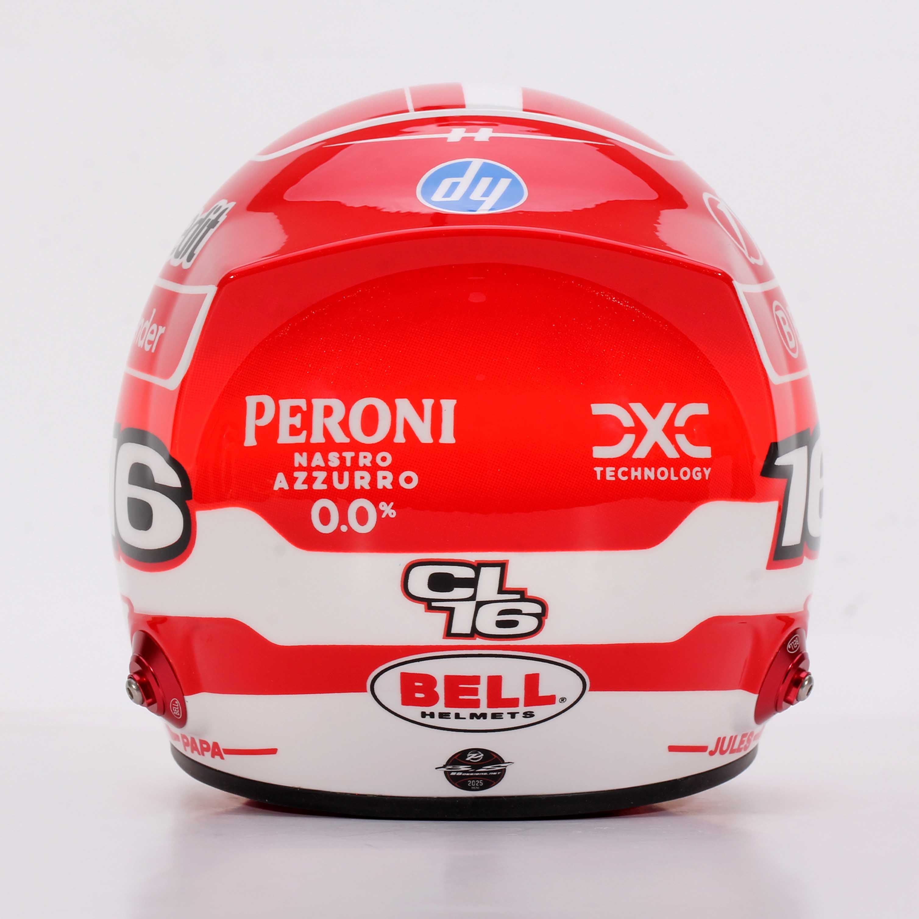 2025 Charles Leclerc Signed Scuderia Ferrari 1:2 Scale F1 Helmet