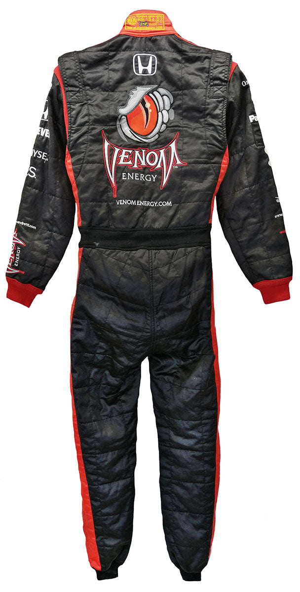 2009 Marco Andretti Signed Venom Andretti Autosport Race Worn Suit