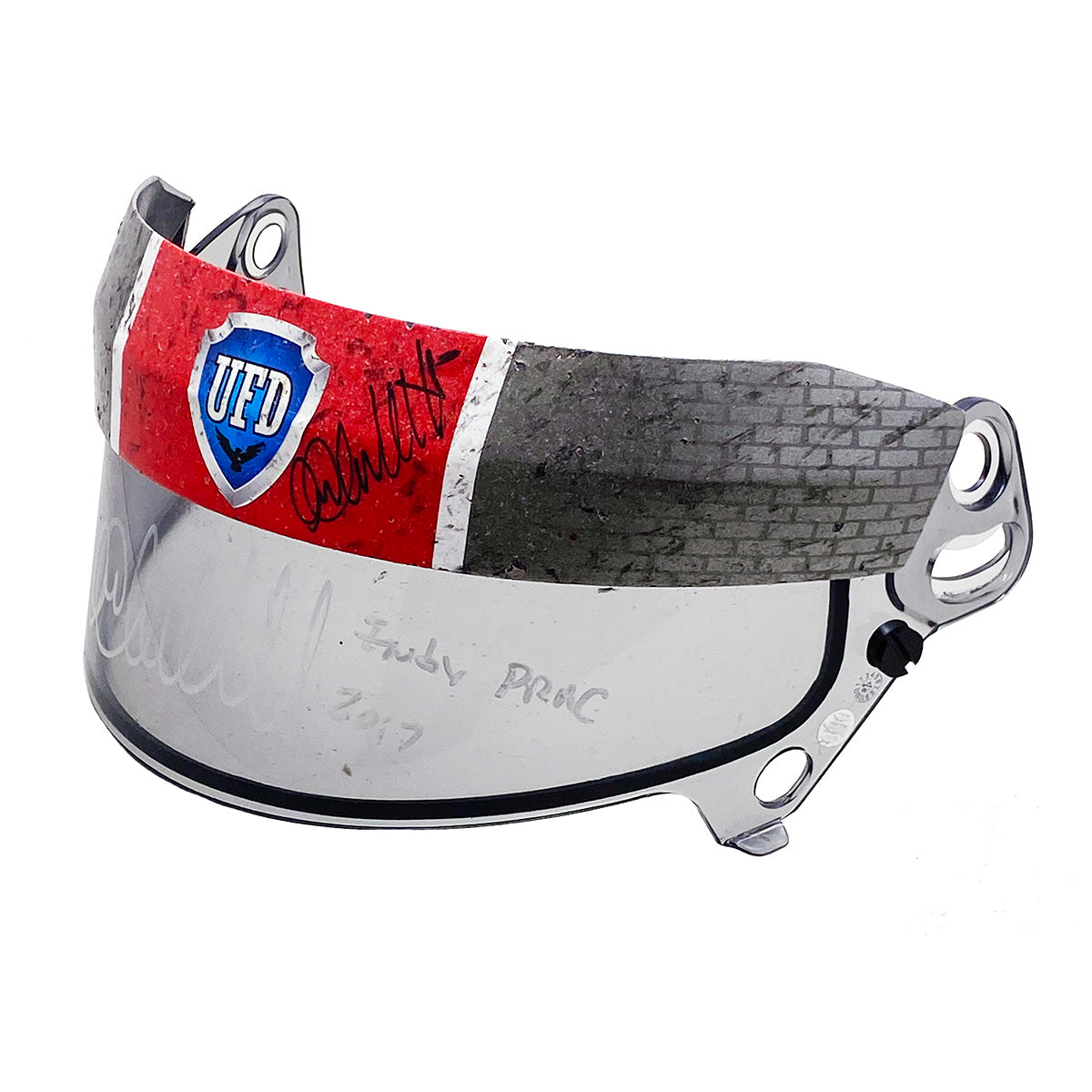 2017 Marco Andretti Signed Race Used Andretti Autosport IndyCar Visor