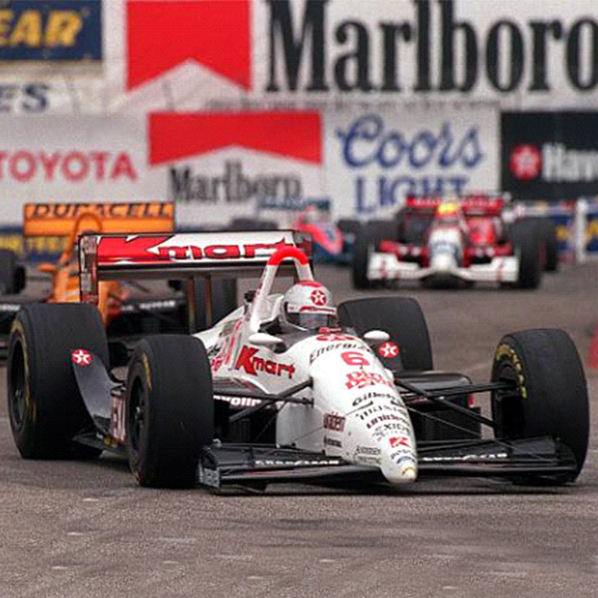 1994 Mario Andretti “Arrivederci” Race Used IndyCar helmet