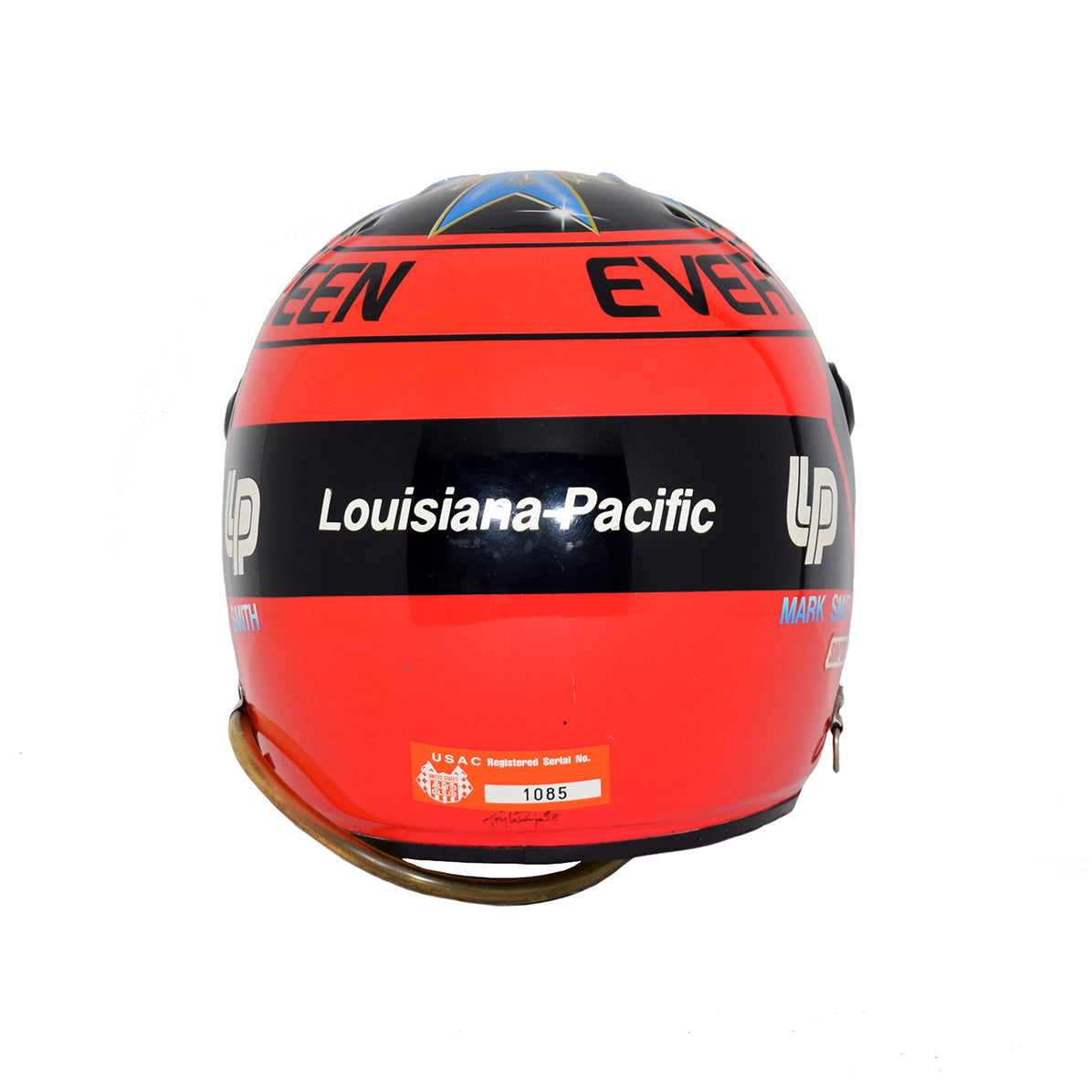 1993 Mark Smith Race Used Arciero Racing IndyCar Helmet