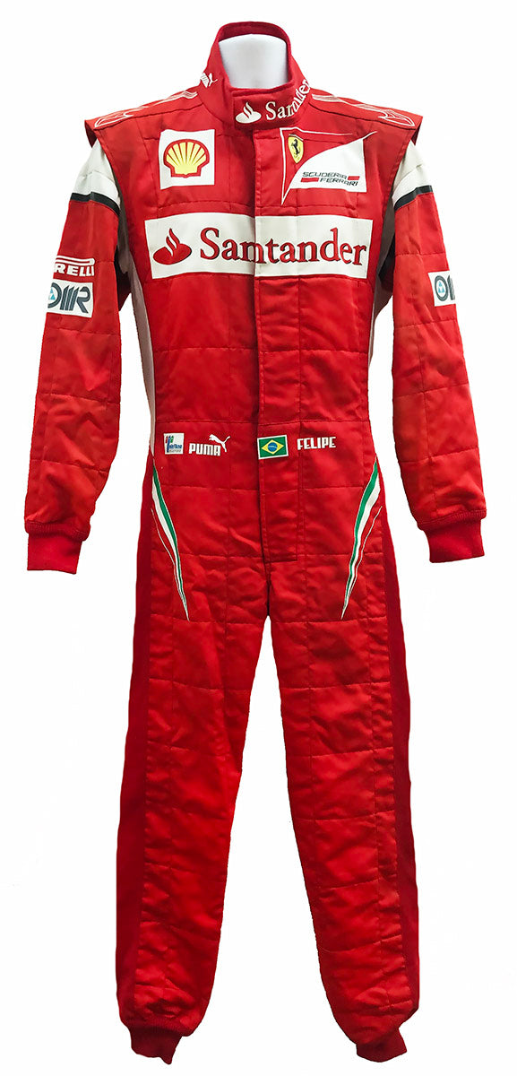 2011 Felipe Massa Race Used Scuderia Ferrari F1 Puma Suit