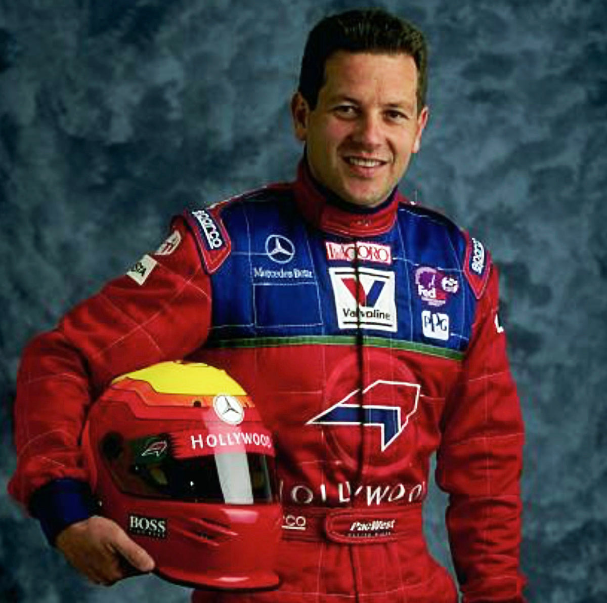 1998 Mauricio Gugelmin Signed Race Used PacWest Racing IndyCar Visor