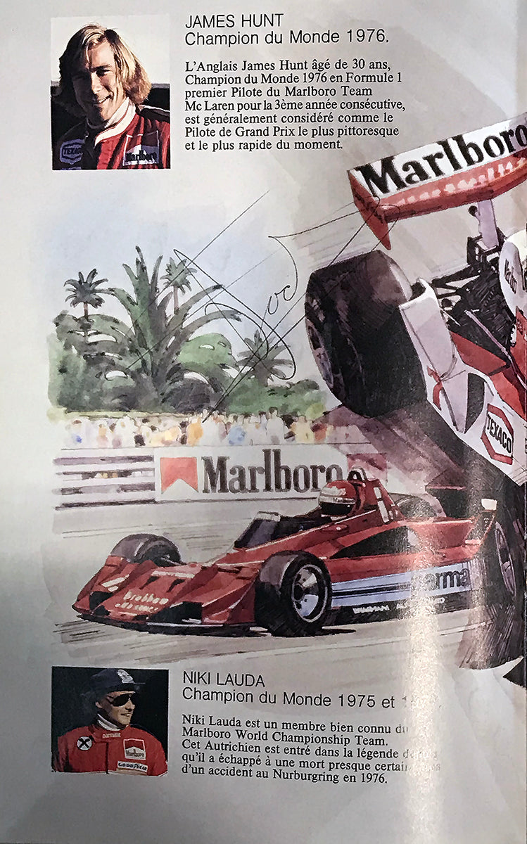 1978 Multi Signed Depailler/Peterson/Villeneuve Monaco Grand Prix Official Program