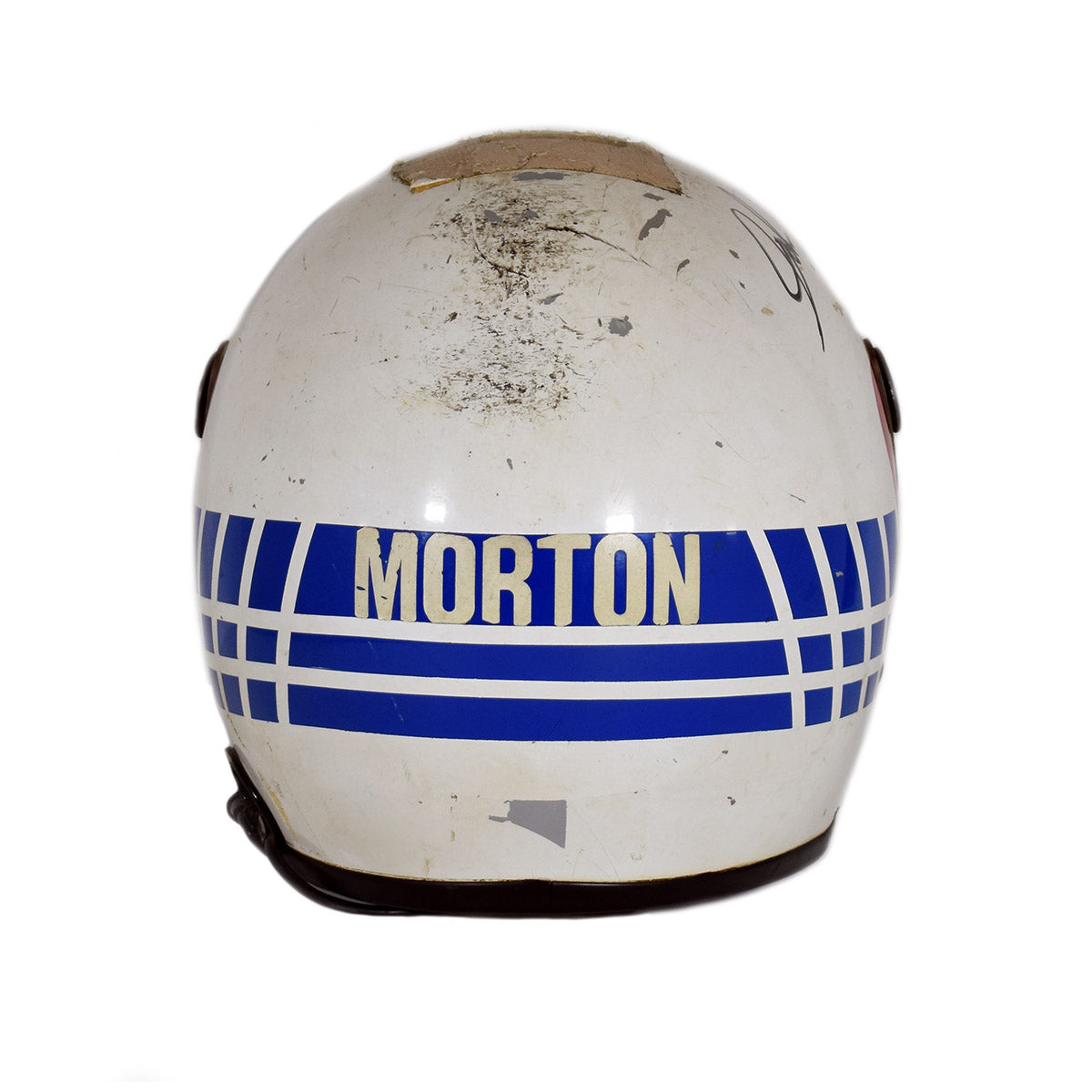 1989 John Morton IMSA Can Am Autographed Race Worn Helmet