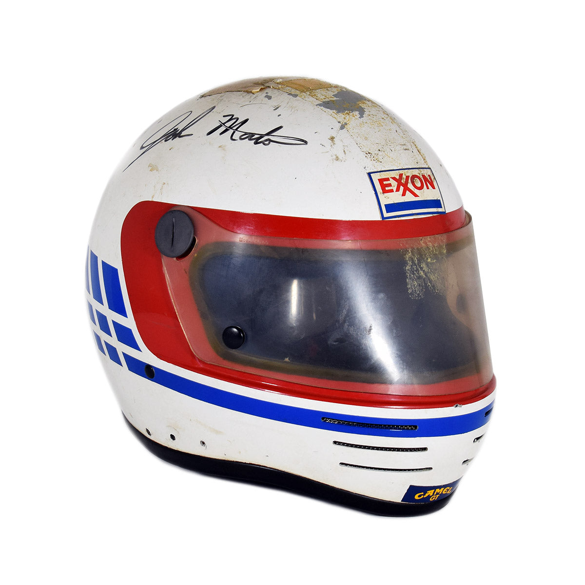 1989 John Morton IMSA Can Am Autographed Race Worn Helmet