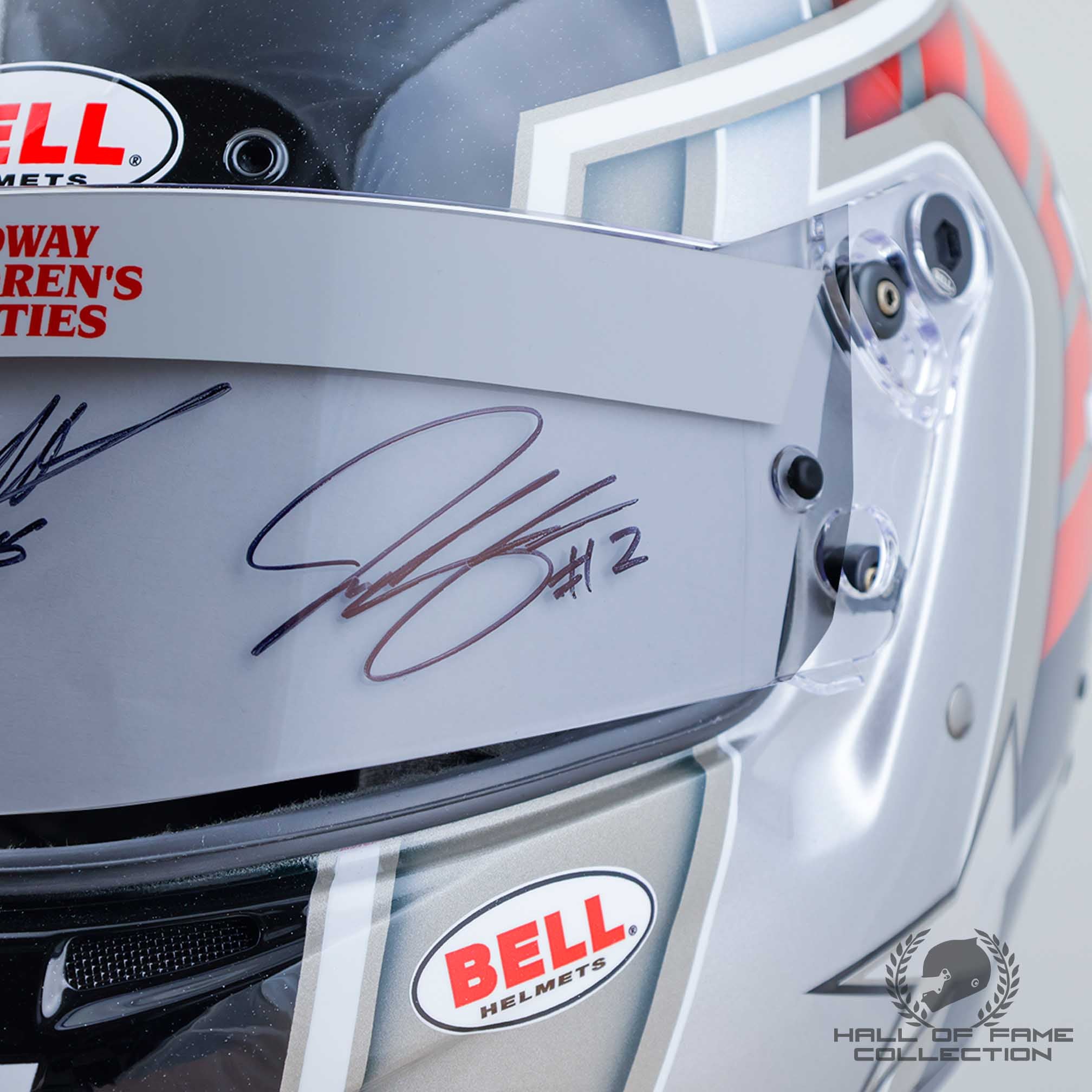 2025 Josef Newgarden Signed Custom Nashville IndyCar Karting Helmet wi