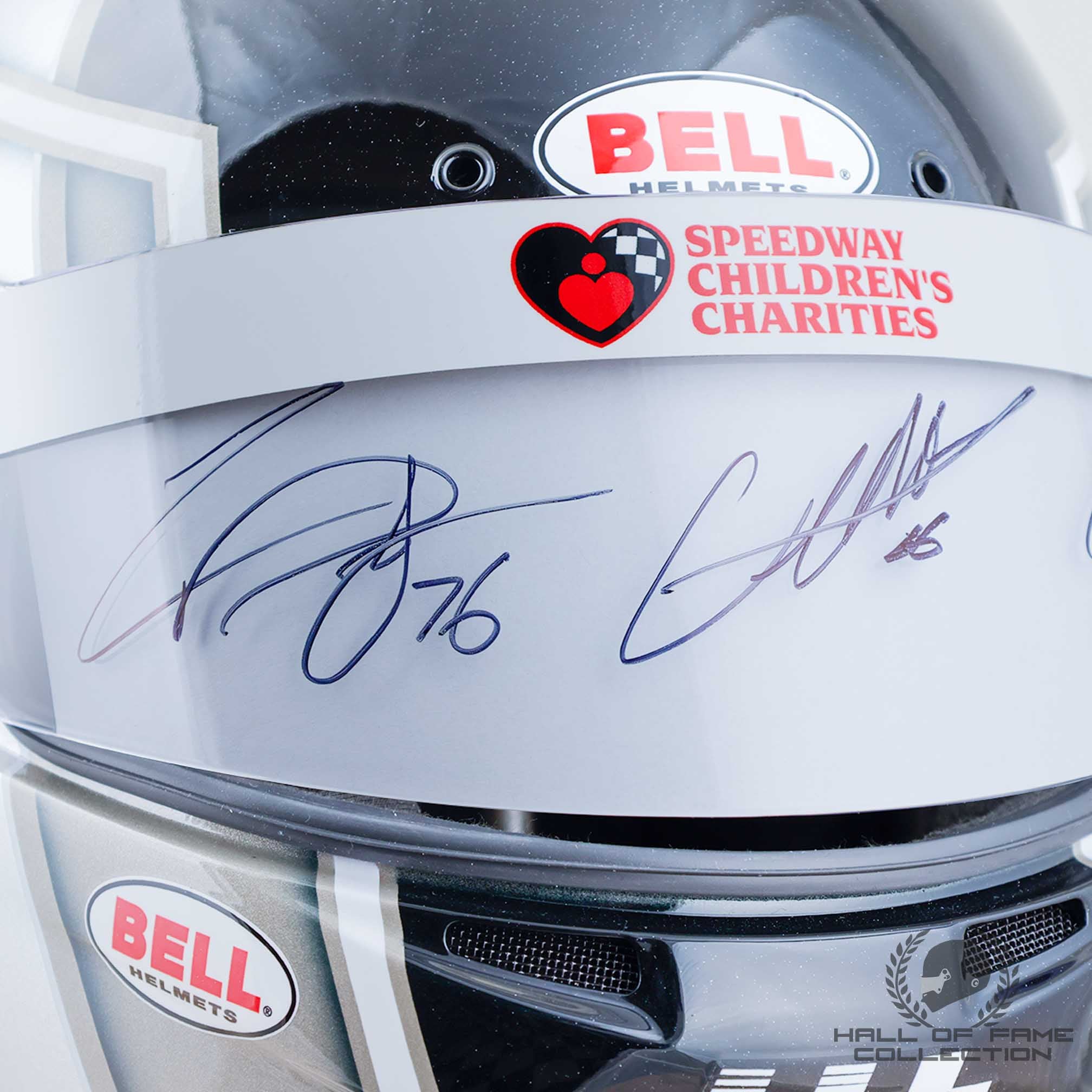 2025 Josef Newgarden Signed Custom Nashville IndyCar Karting Helmet with Gloves