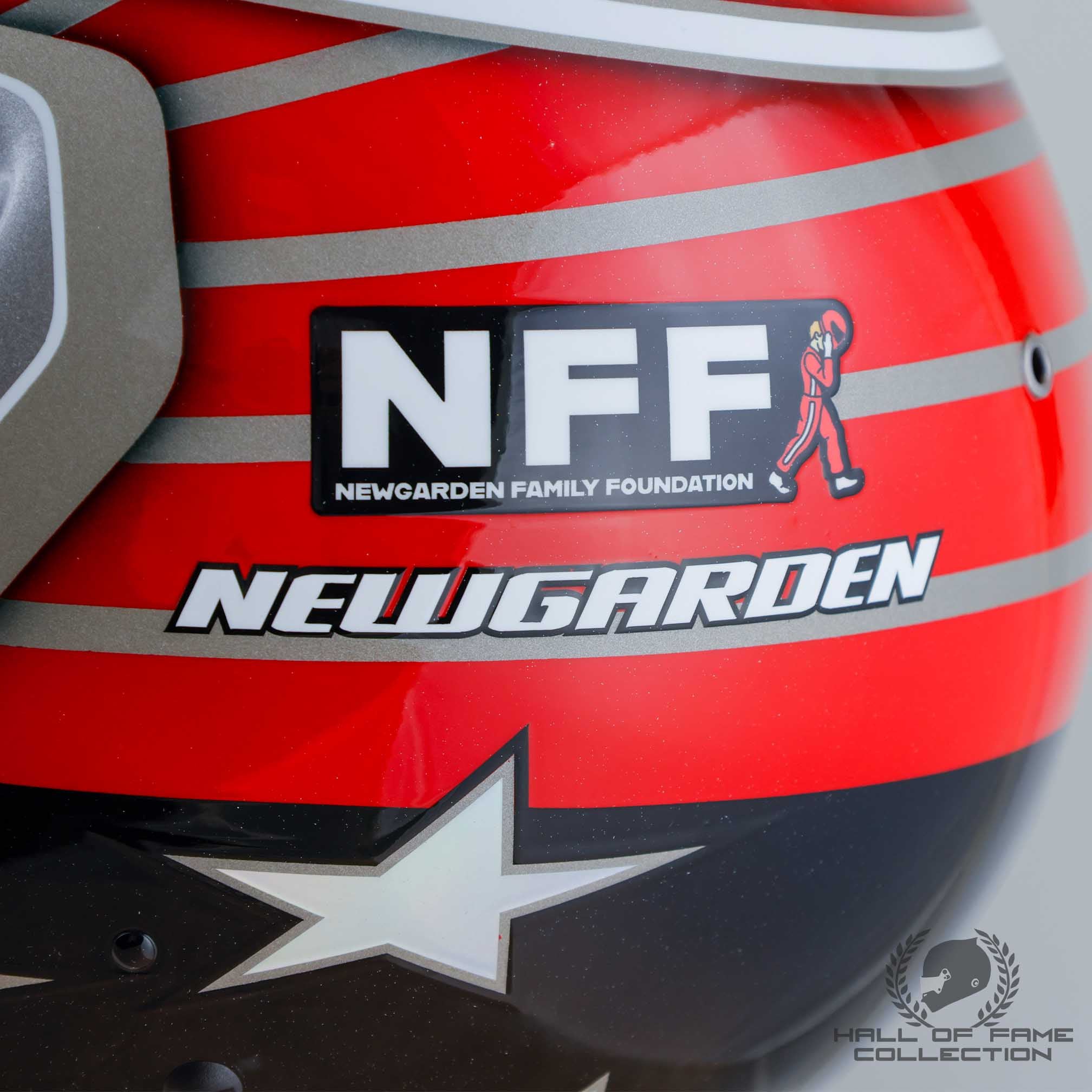 2025 Josef Newgarden Signed Custom Nashville IndyCar Karting Helmet with Gloves