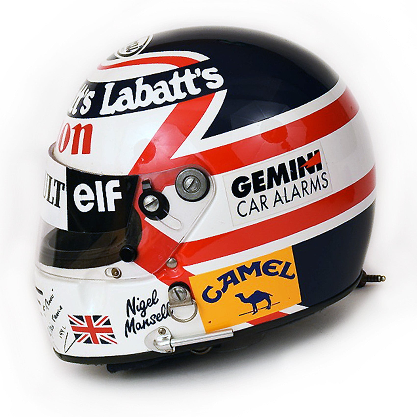 1991 Nigel Mansell Race Winning French Grand Prix F1 Helmet