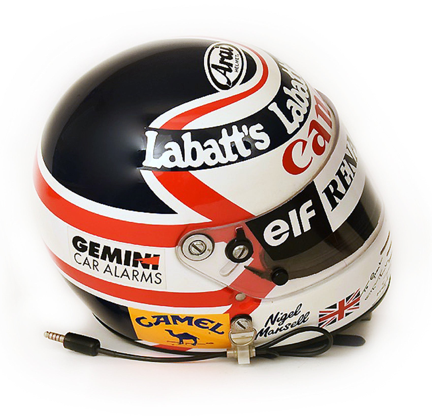 1991 Nigel Mansell Race Winning French Grand Prix F1 Helmet