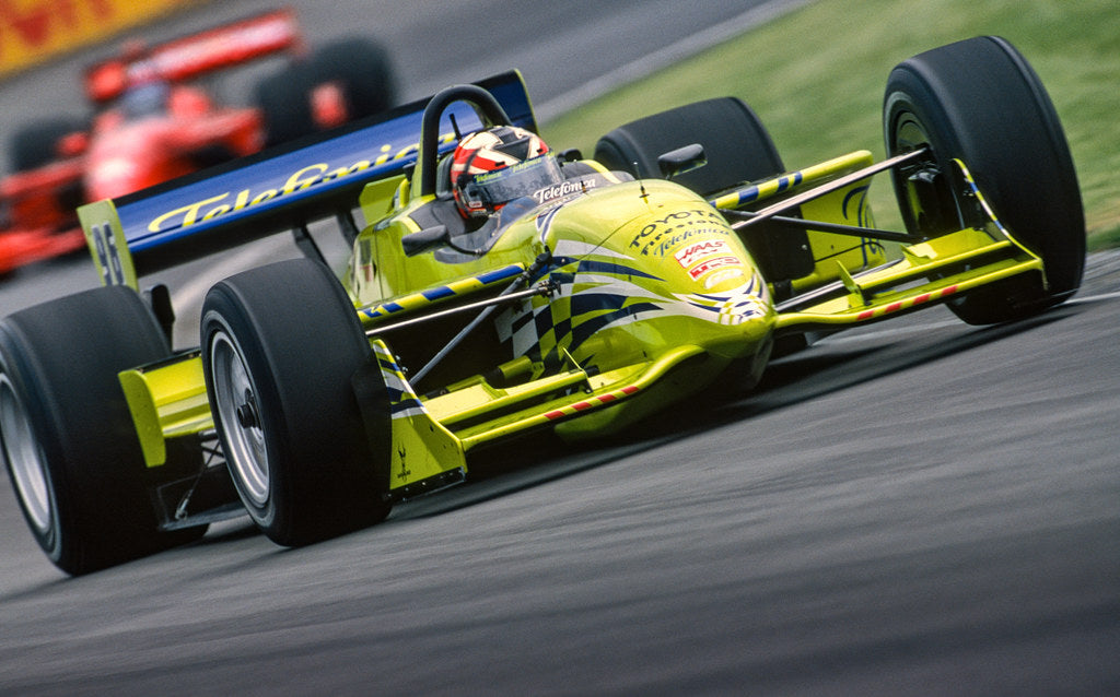 2000 Oriol Servia Signed Race used PPI Motorsports Indycar Nose